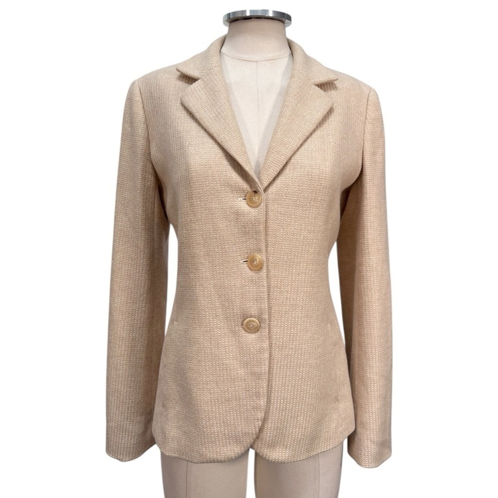 Loro Piana Cashmere Blazer Jacket Size 44 US 8 - Picture 2 of 13